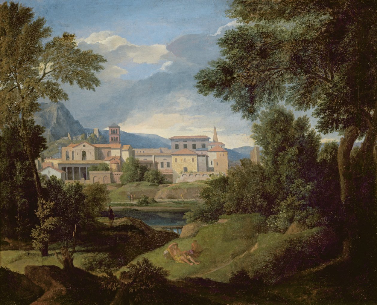 Olasz táj alkotó: Gaspard Poussin Dughet