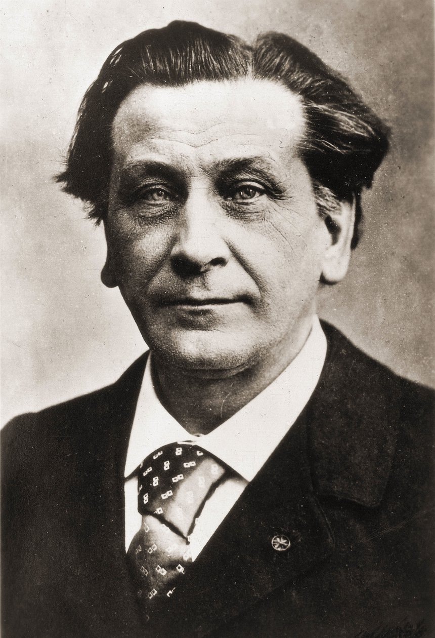 François Coppée (1842-1908), francia költő és drámaíró, fényképezte Nadar. alkotó: Gaspard Felix Tournachon Nadar