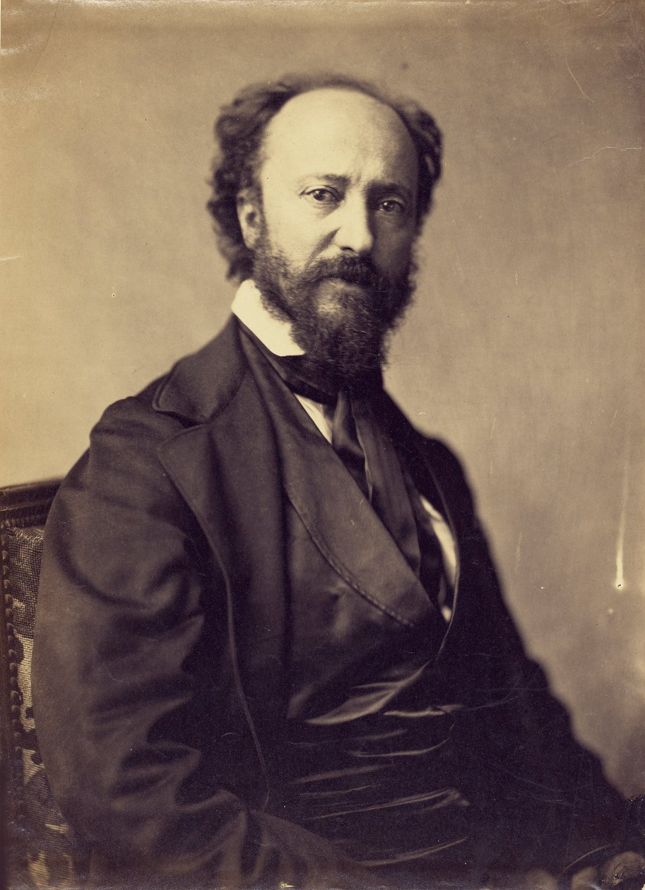 Daubigny Károly portréja 1817-1878, 1861-1869. alkotó: Gaspard Félix Nadar
