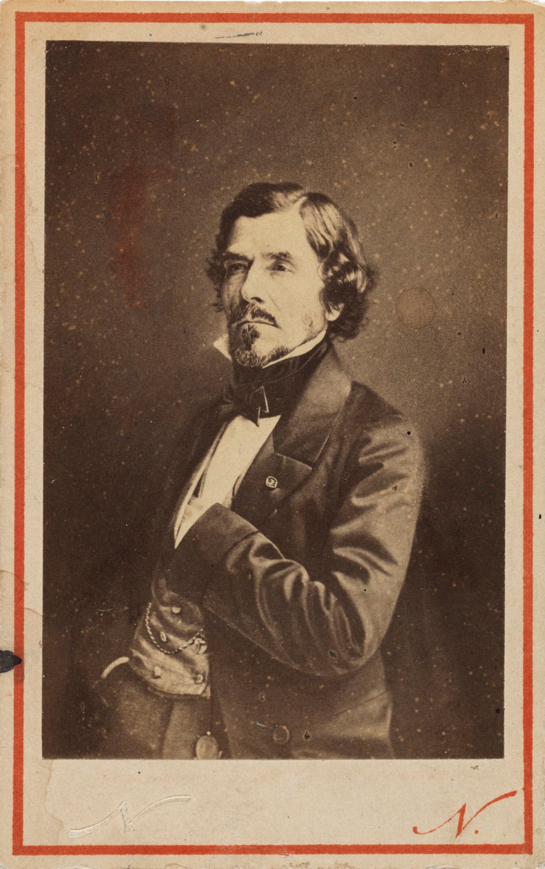 Eugene Delacroix portréja 1798-1863, 1858. alkotó: Gaspard Félix Nadar