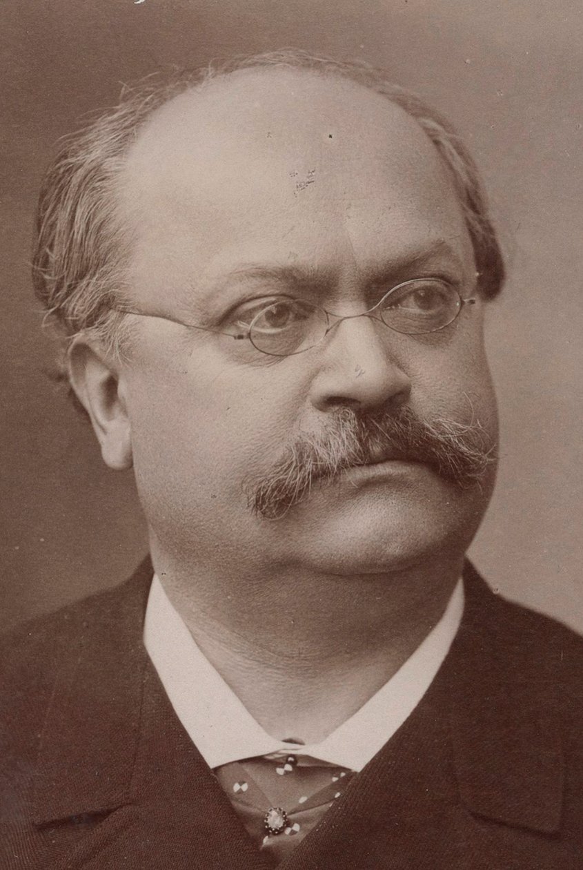 Charles Lecocq zeneszerző portréja 1832-1918. alkotó: Gaspard Félix Nadar