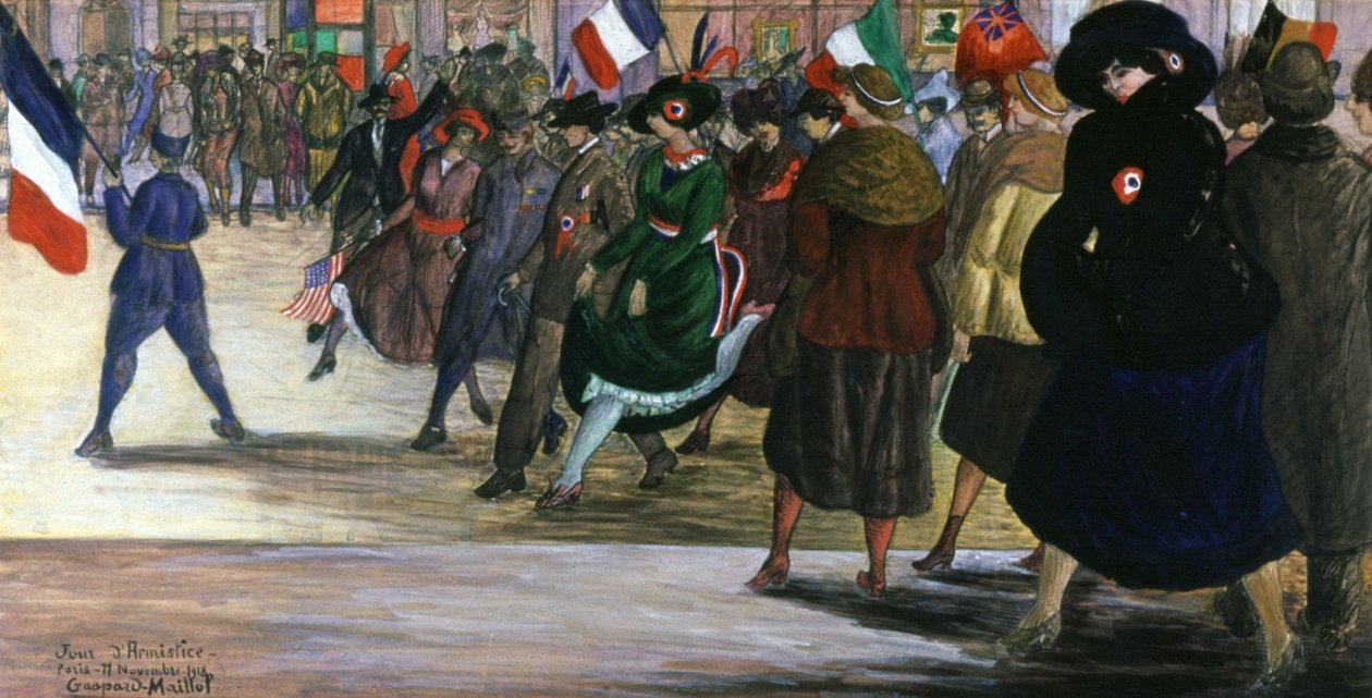 Az első világháború fegyverszünet alkotó: Gaspard Maillol