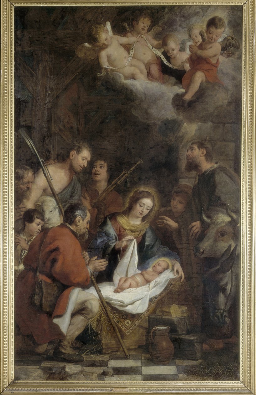 A Pásztorok imádata alkotó: Gaspard de Crayer