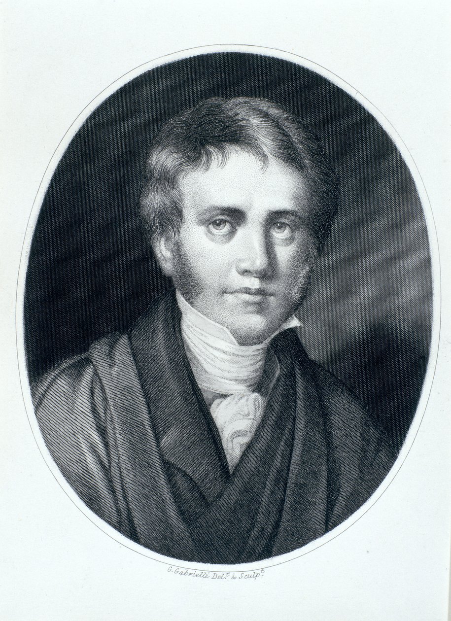 Sir John Herschel, csillagász és tudós, 1810-es évek alkotó: Gaspare Gabrielli