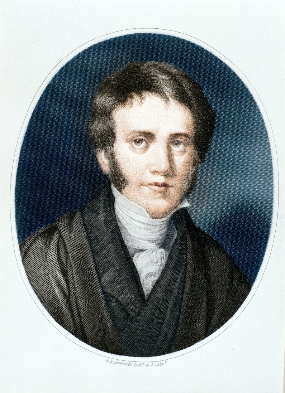 Sir John Herschel, csillagász és tudós, 1810-es évek alkotó: Gaspare Gabrielli