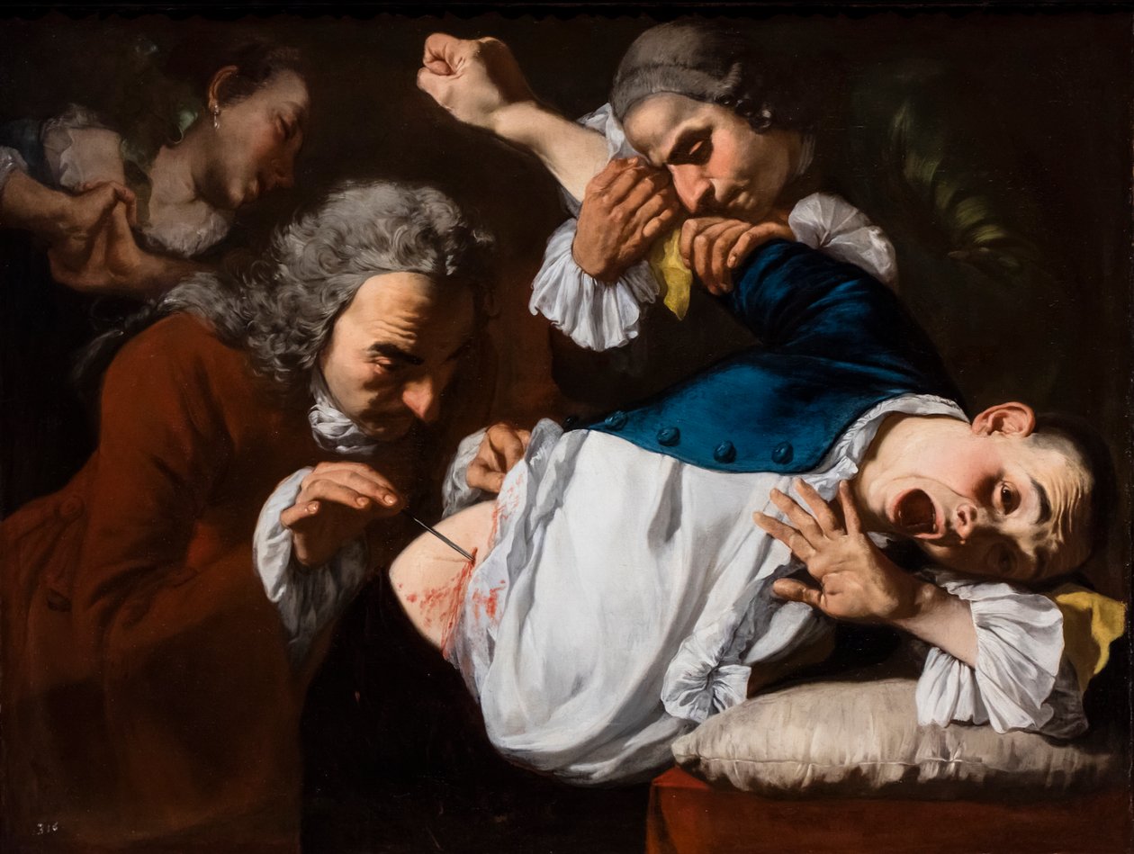 A művelet, 1753/54 körül (Olaj, vászon) alkotó: Gaspare Traversi