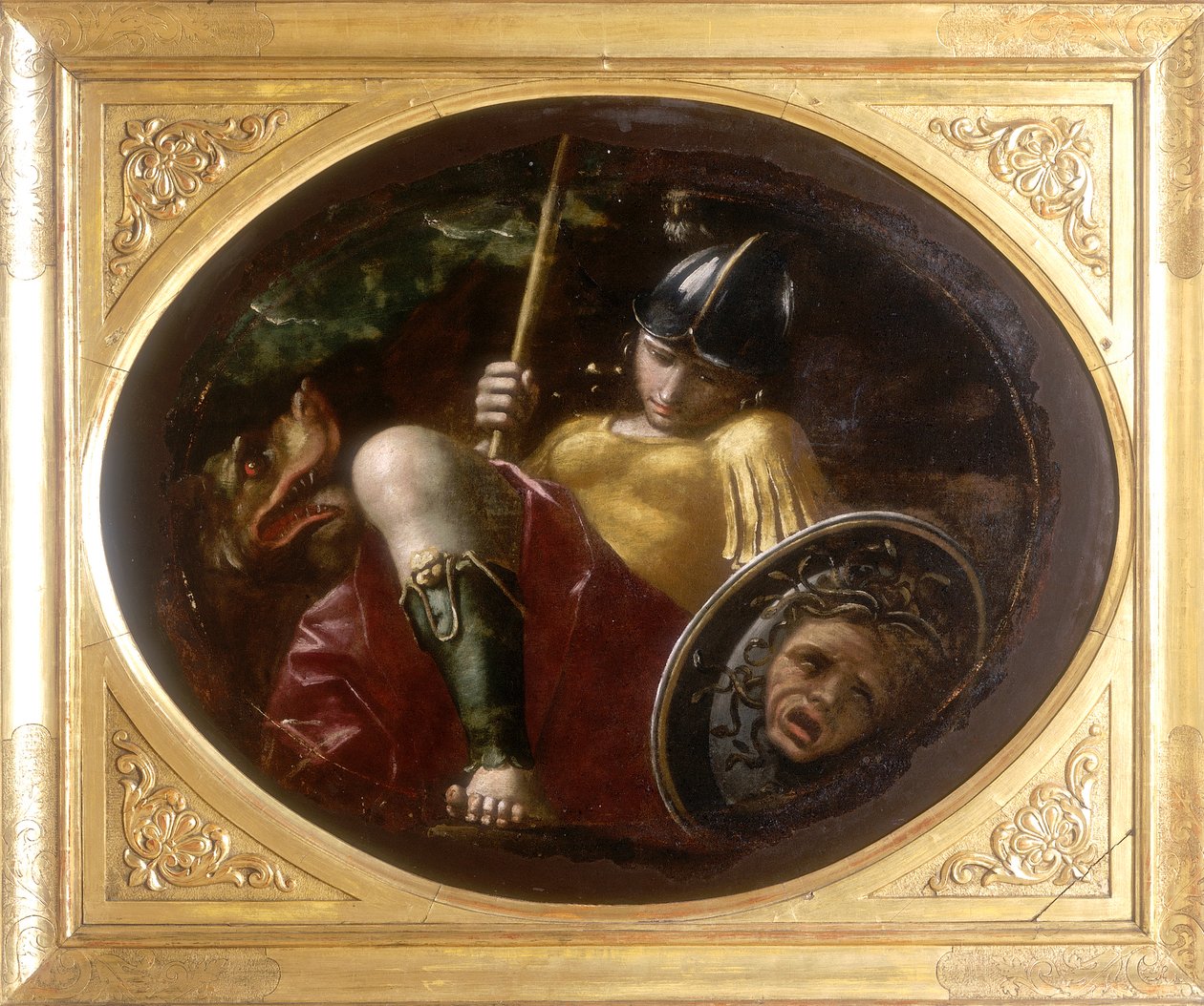 A Minerva, Gaspare Venturini munkája, a modenai Galleria Estense-ben konzervált alkotó: Gaspare Venturini