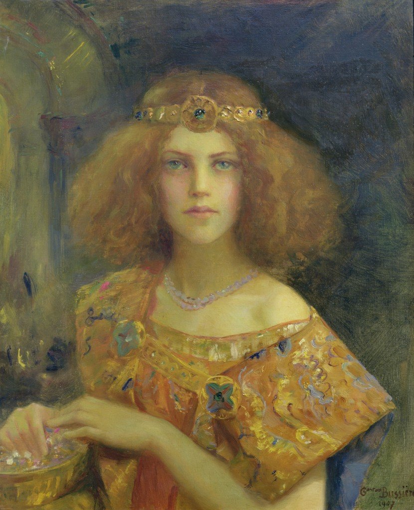 Angol: Salammbon alkotó: Gaston Bussiere