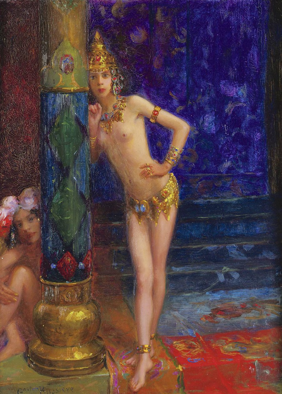 Két táncosn alkotó: Gaston Bussiere