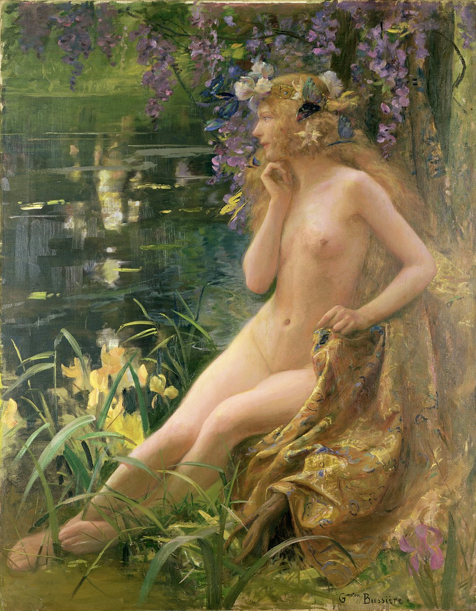 Vízisellő alkotó: Gaston Bussiere