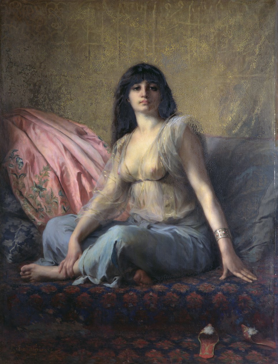 A szultána, 1885 alkotó: Gaston Casimir Saint Pierre