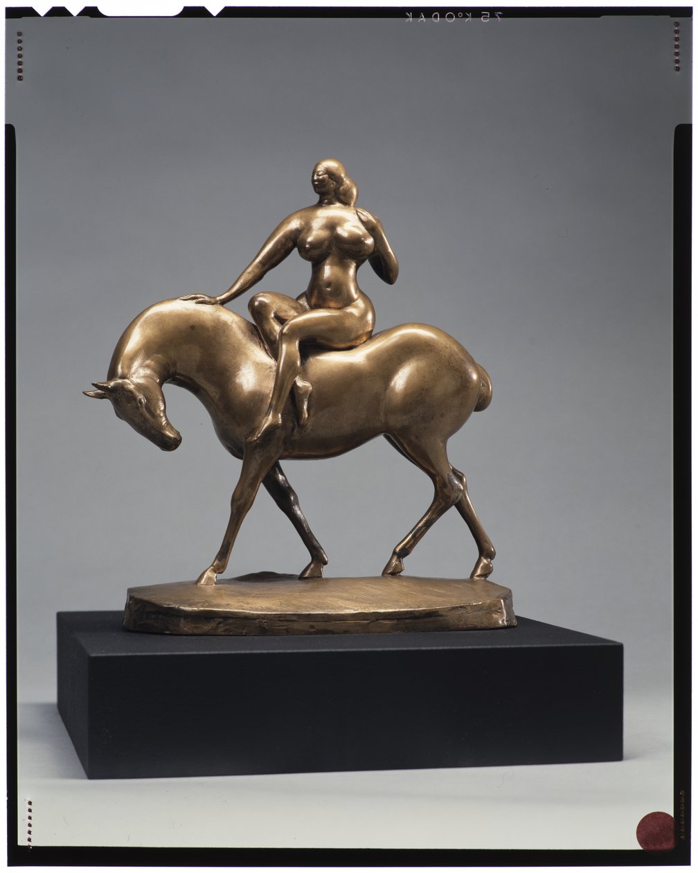 Equestriènne, 1918 (öntött 1931) (bronz) alkotó: Gaston Lachaise