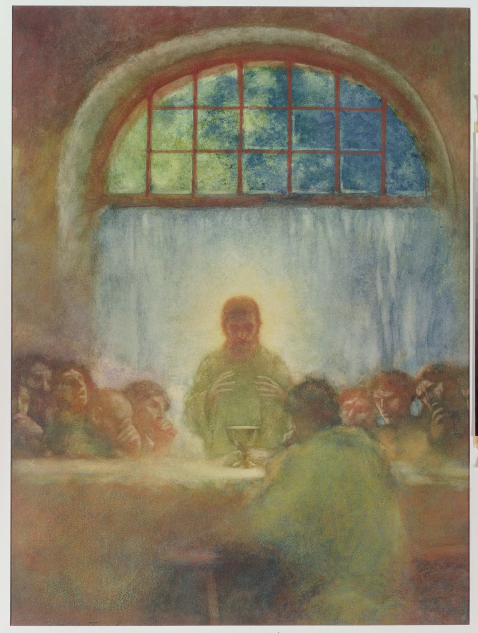 Az utolsó vacsora, 1897 alkotó: Gaston de la Touche