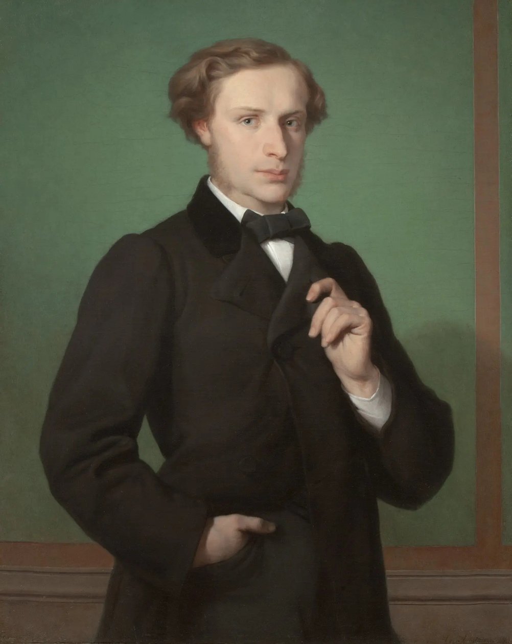 Monsier E.G*** portréja alkotó: Gaston Casimir Saint Pierre