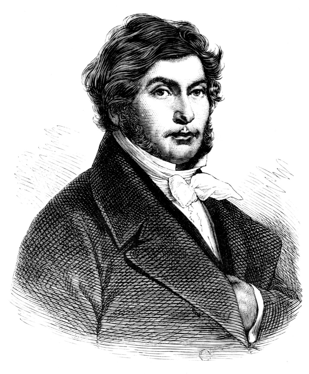 Jean-Francois Champollion, 1790-1832, 1881 alkotó: Gaston Maspero