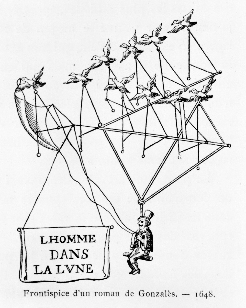 Az ember a Holdban, 1648-1887 alkotó: Gaston Tissandier