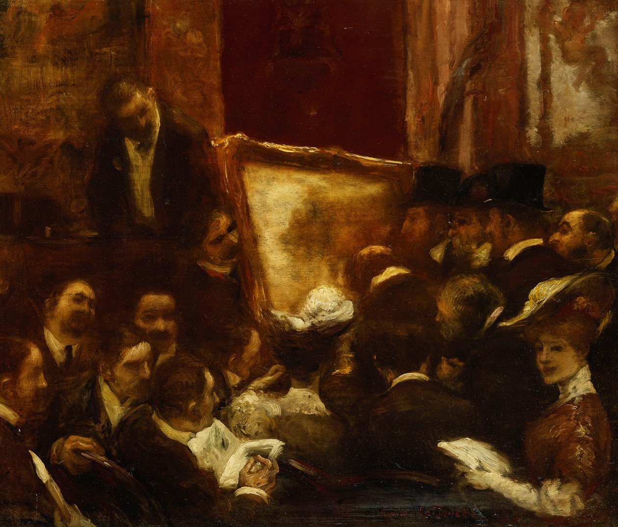 A piszkos; Eladás, alkotó: Gaston de Latouche