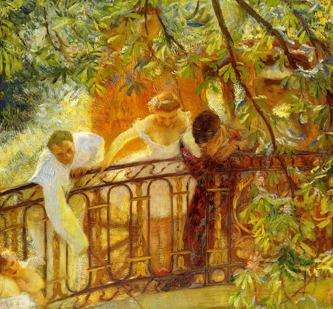 Várakozó kocsi, alkotó: Gaston de Latouche