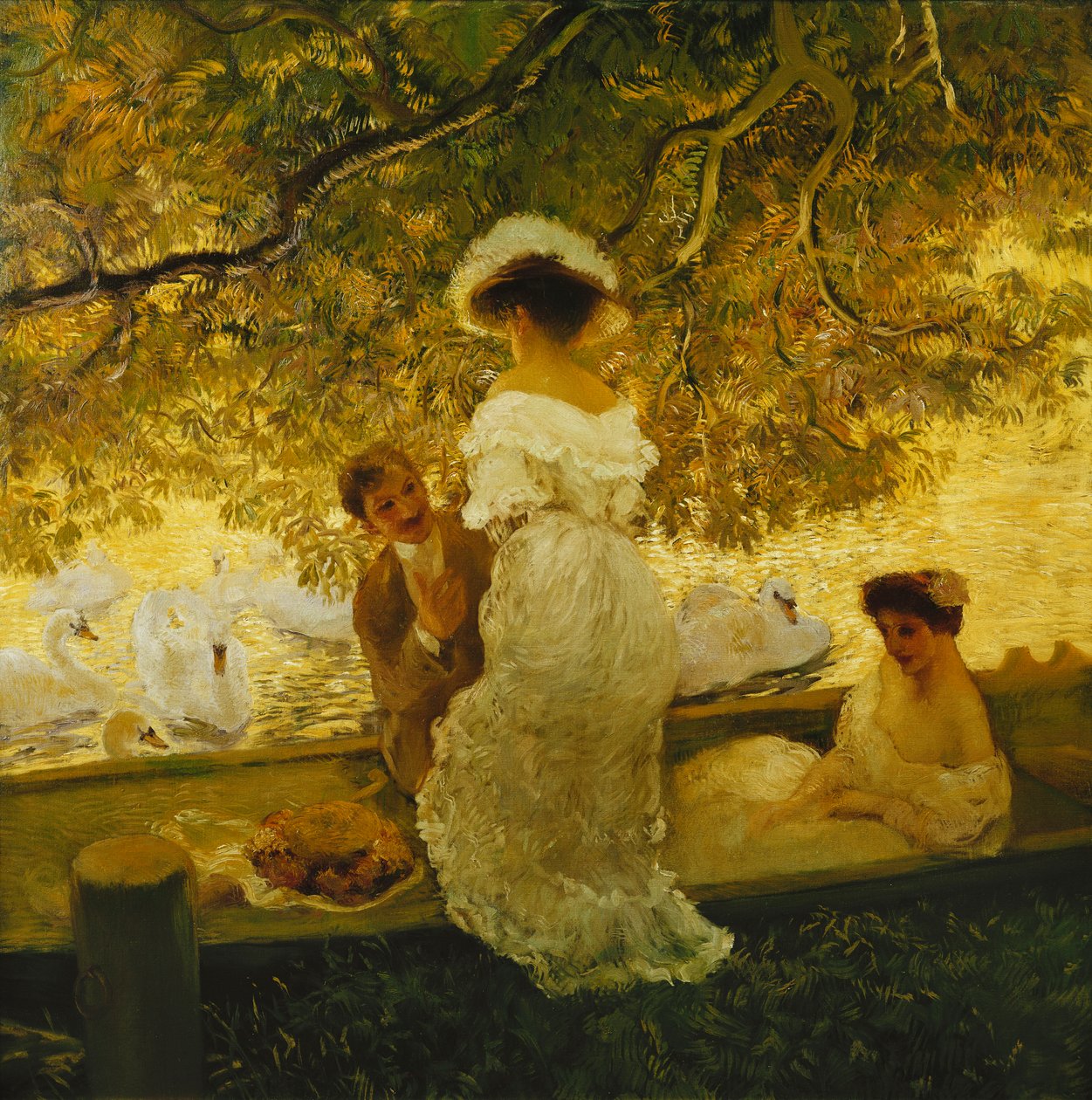A hajókirándulás, alkotó: Gaston de Latouche