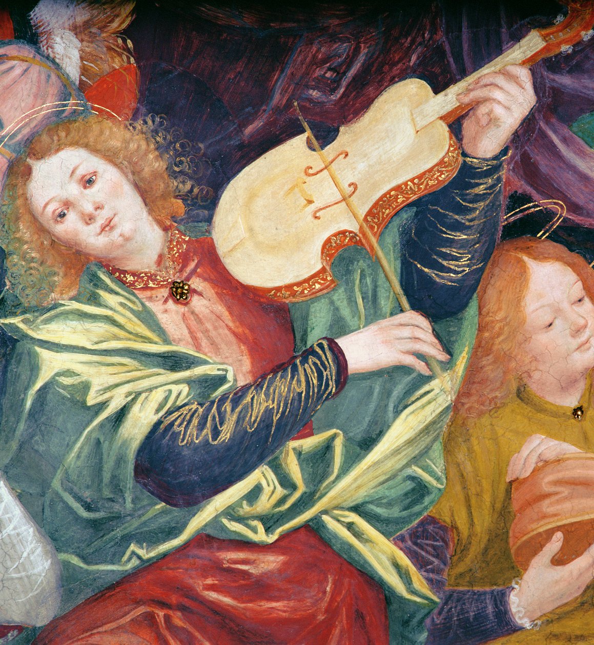 The Concert of Angels, 1534-36 (részlet) (lásd: 175762) alkotó: Gaudenzio Ferrari