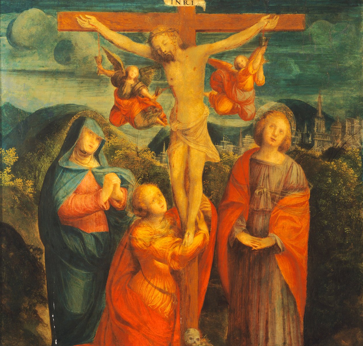 Keresztre feszítés, Gaudenzio Ferrari (1470-1546) alkotó: Gaudenzio Ferrari