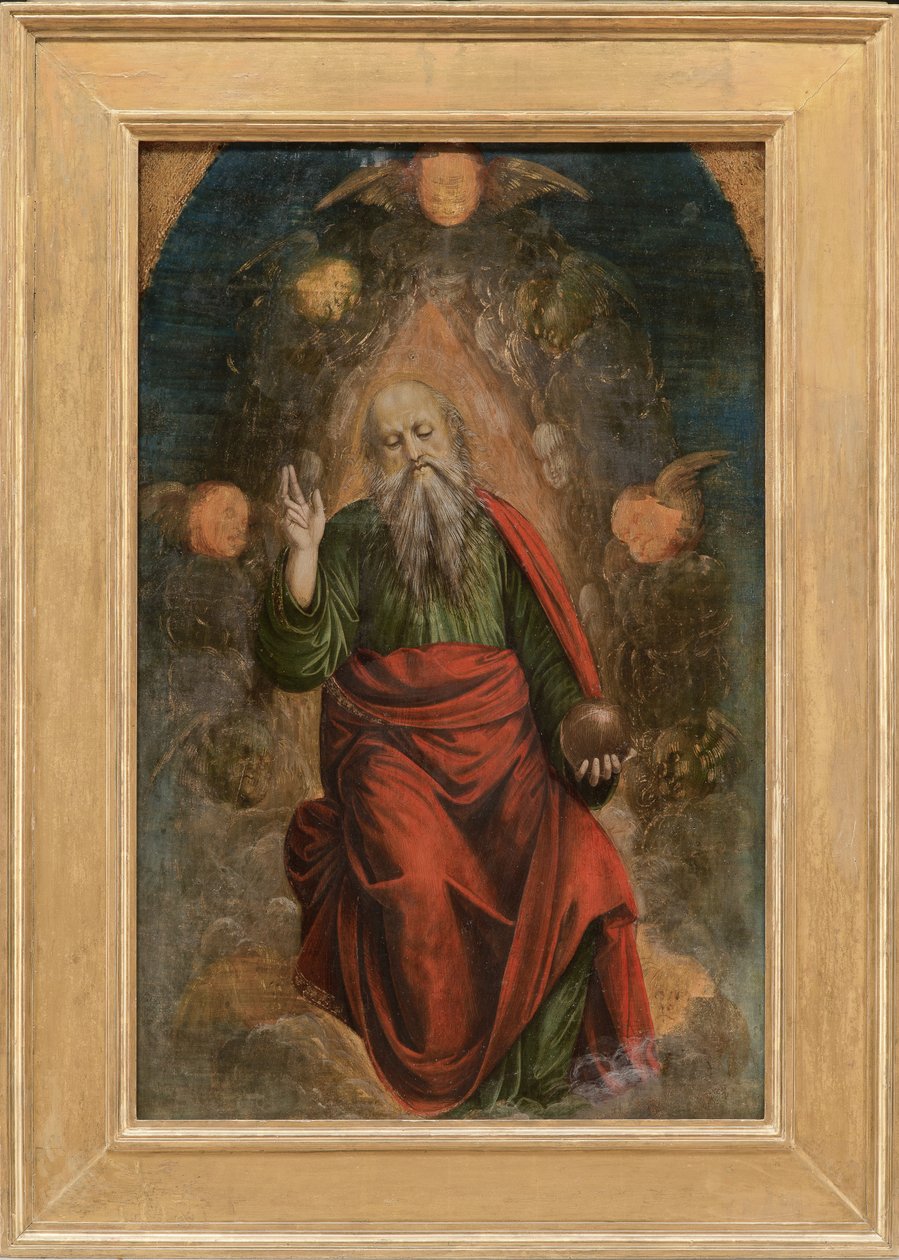 Atyaisten áldása, 1508-09 alkotó: Gaudenzio Ferrari