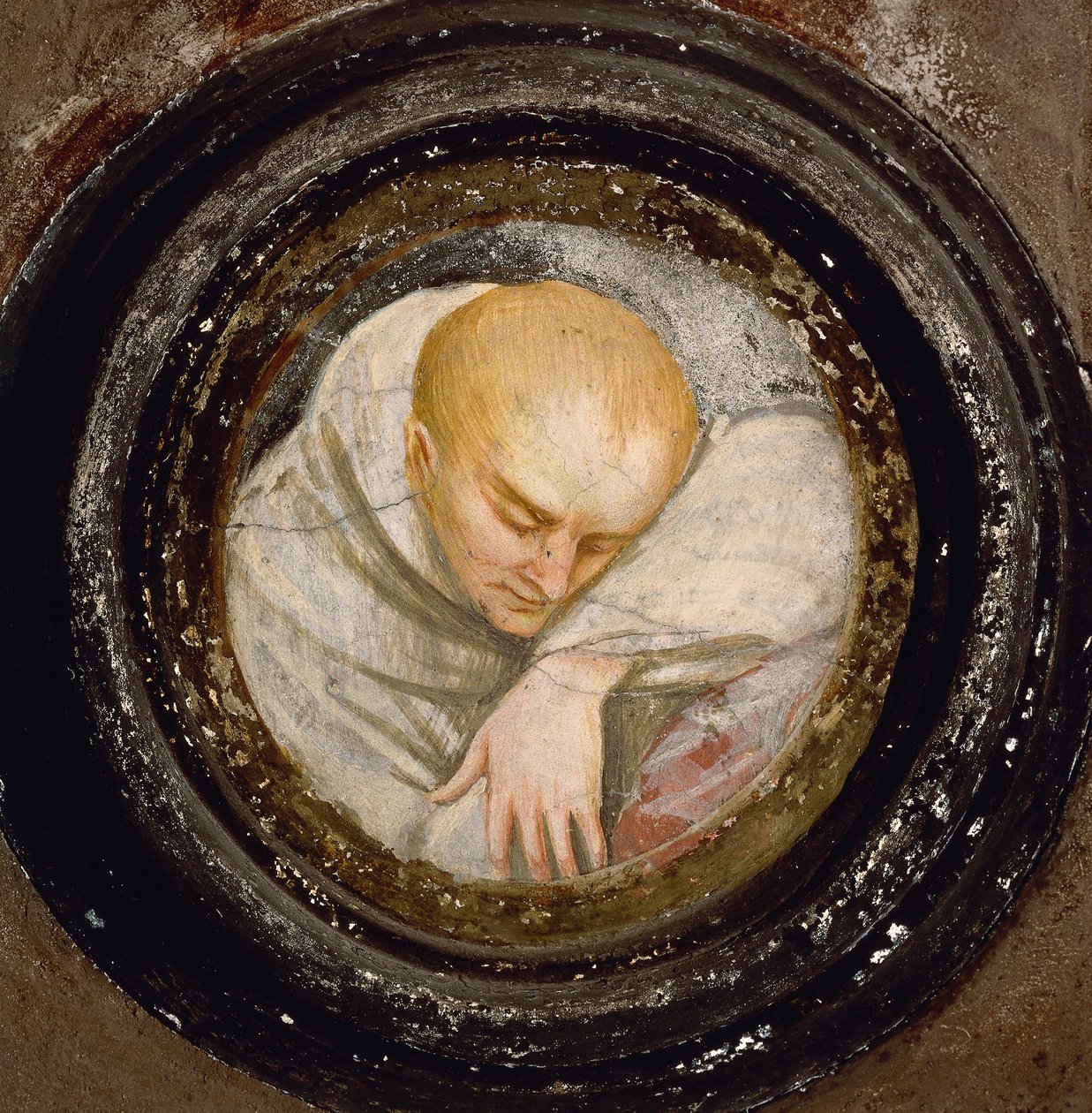 Olaszország, Varallo, Fragment of Friar alkotó: Gaudenzio Ferrari
