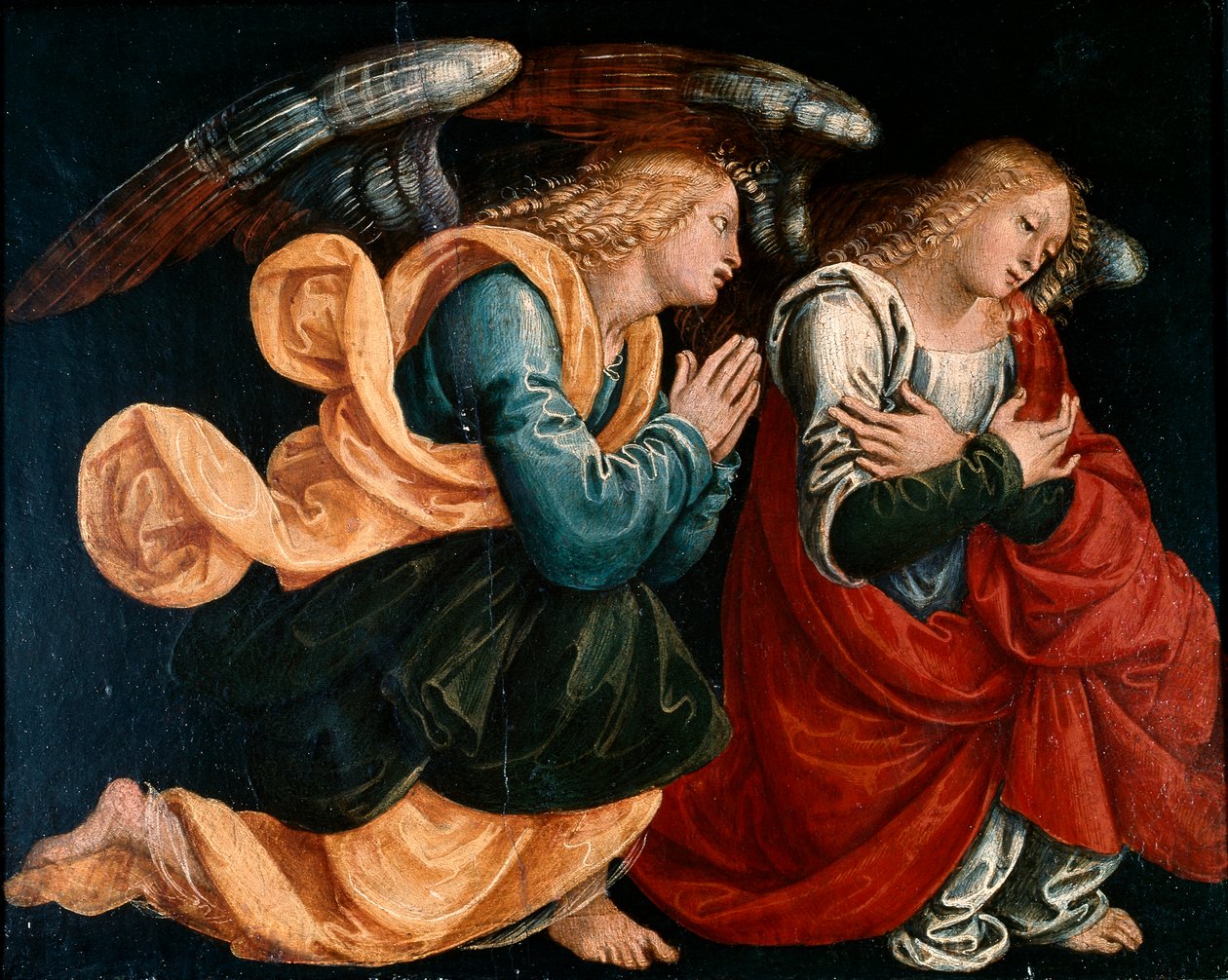 Imádkozó angyalok, Gaudenzio Ferrari (kb. 1470-1546) alkotó: Gaudenzio Ferrari
