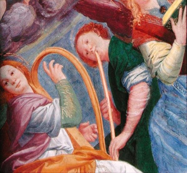 Az angyalok koncertje alkotó: Gaudenzio Ferrari