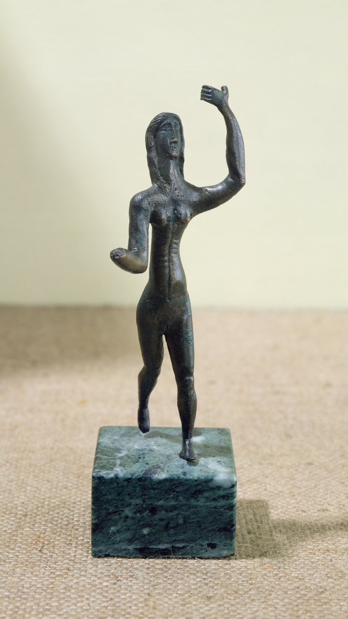 Táncos, Neuvy-en-Sulliasból, Tene III (bronz) alkotó: Gaulish