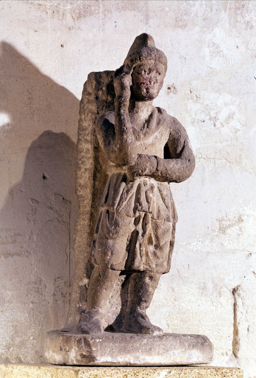 Gallia parasztja Jules Cesar előtt. Avignon, Calvet Múzeum. alkotó: Gaulish Gaulish