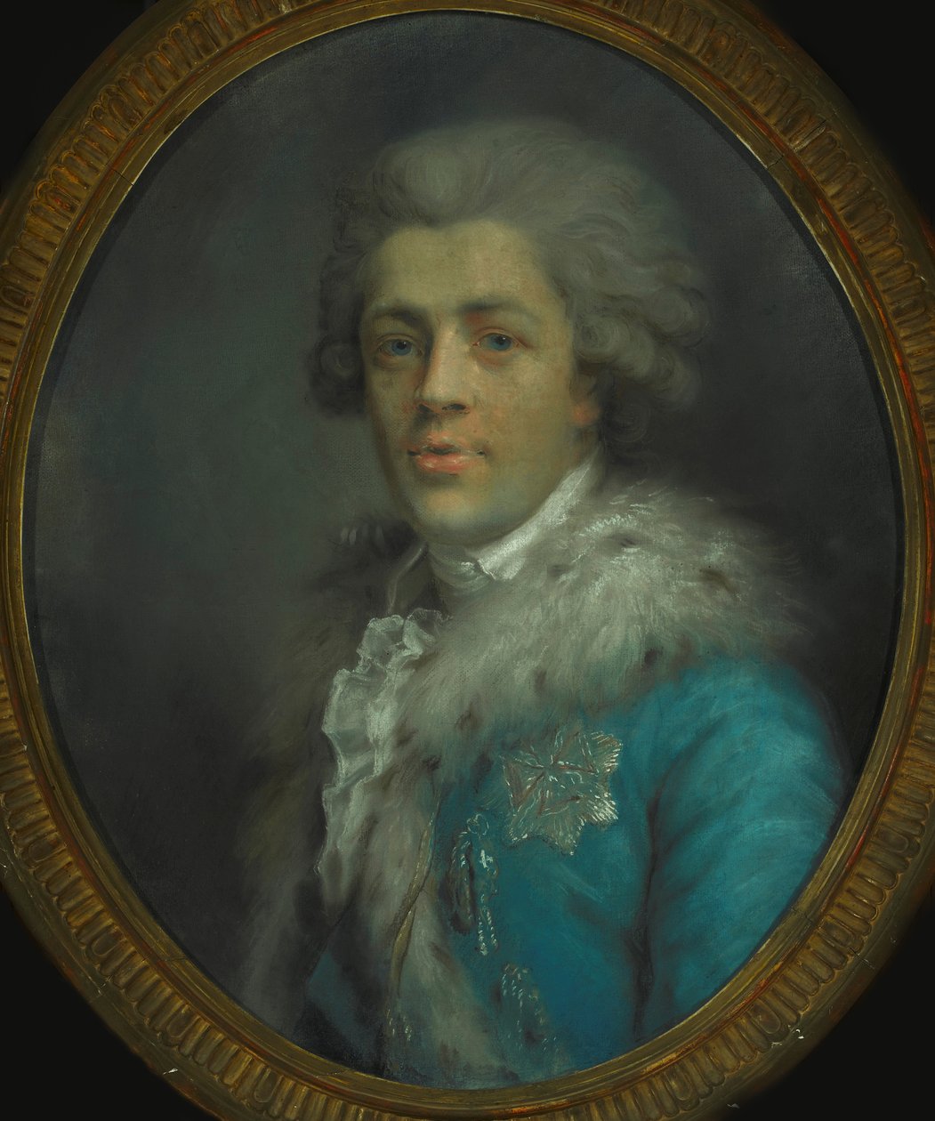 Gróf Roman Ignác Ferenc Potocki portréja 1750-1809, 1784 körül alkotó: Gault de Saint Germain
