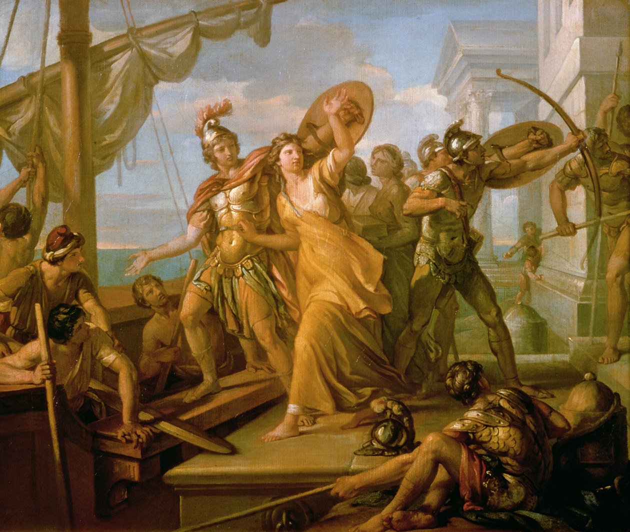 Helen megerőszakolása, 1770-es évek alkotó: Gavin Hamilton