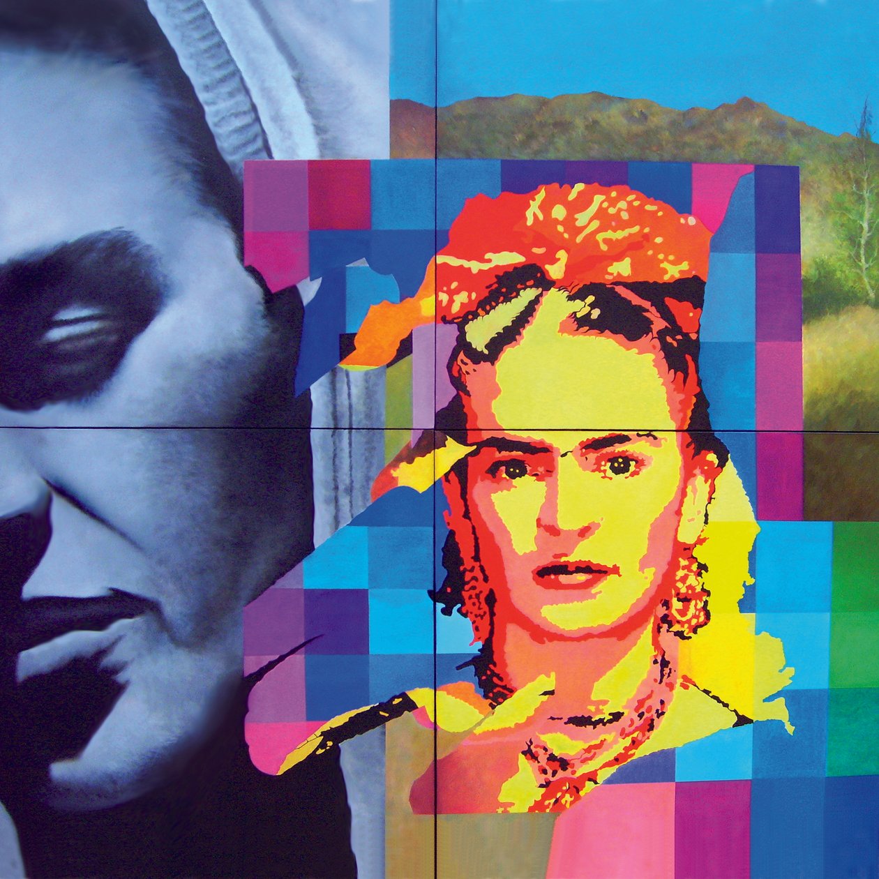Tisztelet Frida Kahlo előtt alkotó: Geert Bordich