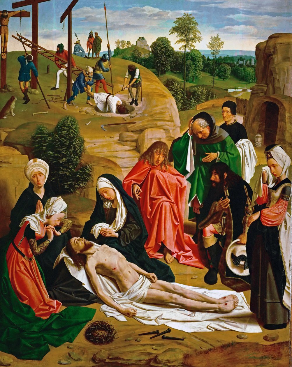 Krisztus siralma alkotó: Geertgen Tot sint Jans