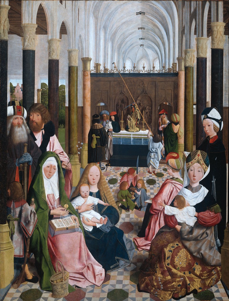 A szent rokonság, 1493 alkotó: Geertgen Tot sint Jans