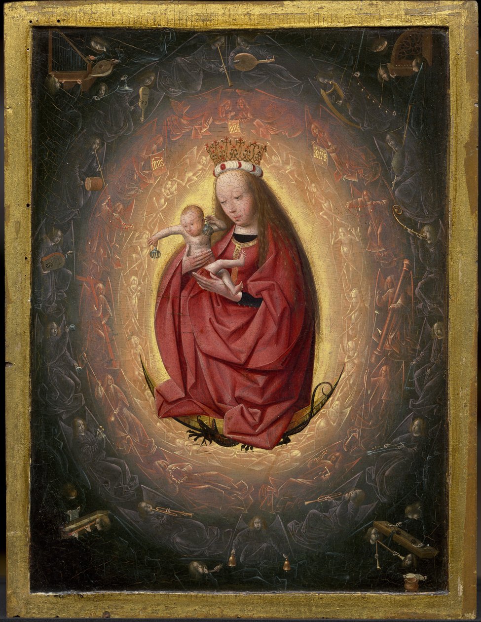 A Szűzanya megdicsőülése, 1490 körül (olaj, tábla) alkotó: Geertgen Tot sint Jans