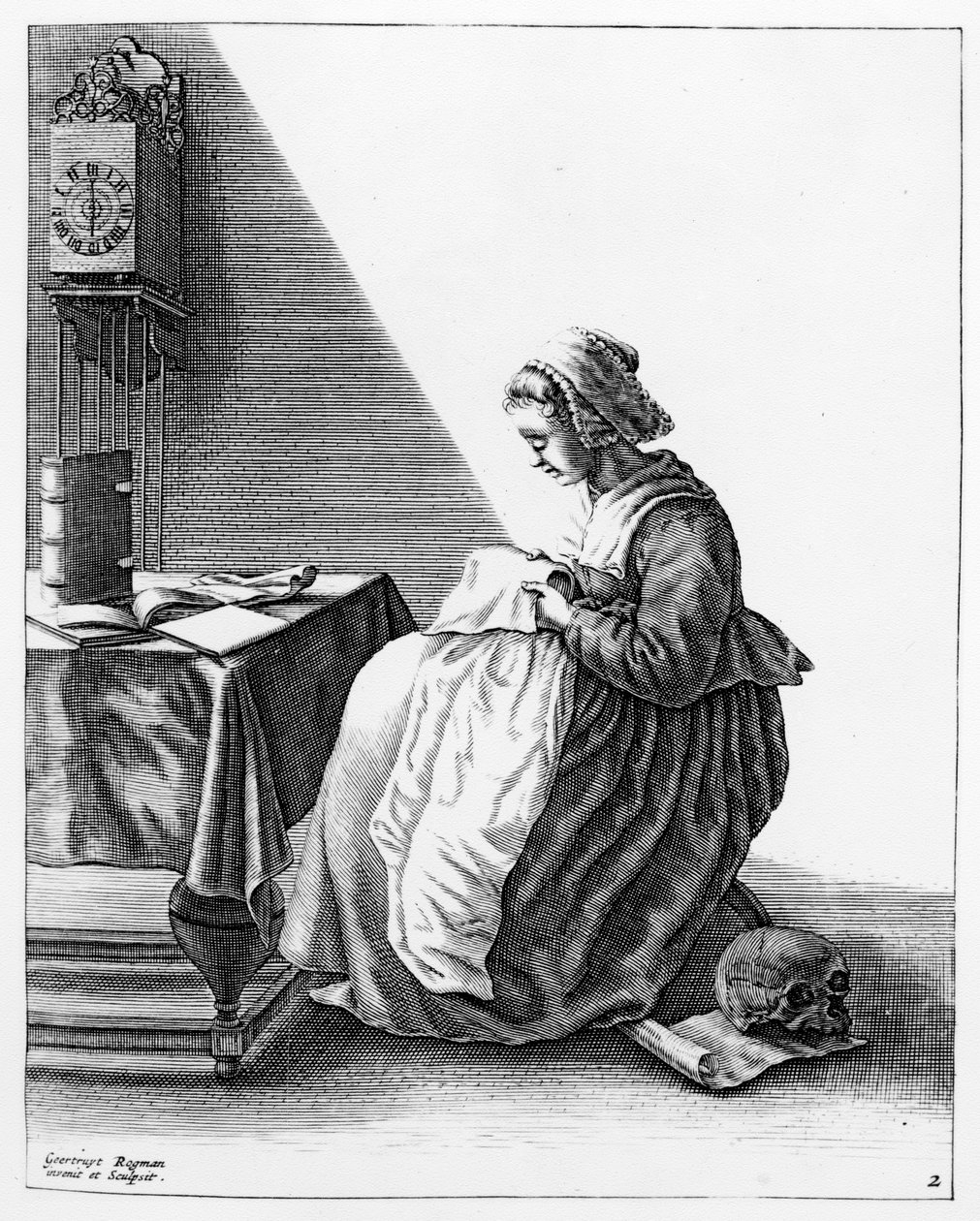 Ruffot készítő nő, 1640-7 alkotó: Geertryut Roghman