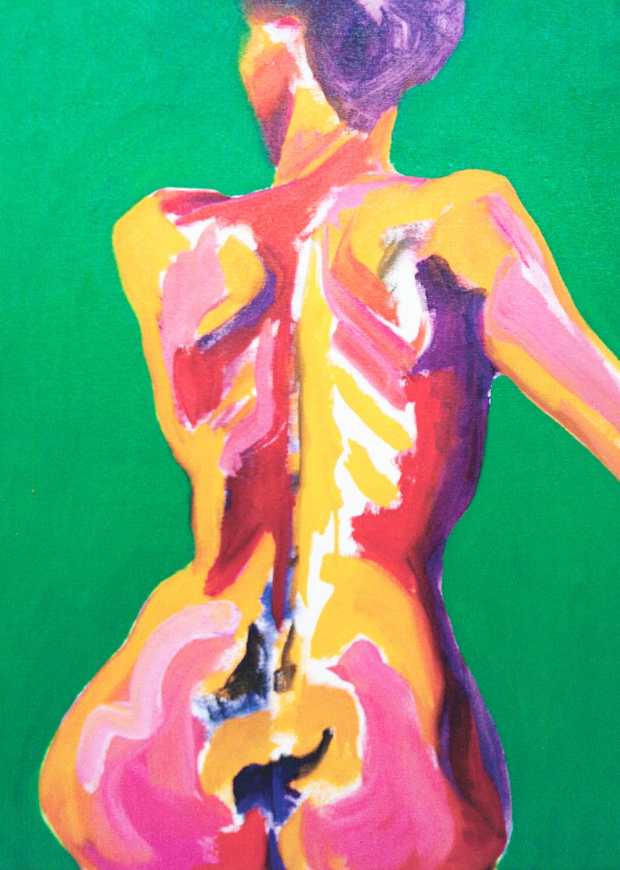 Bright Nude, 2013 (akril, vászon) alkotó: Genevieve French
