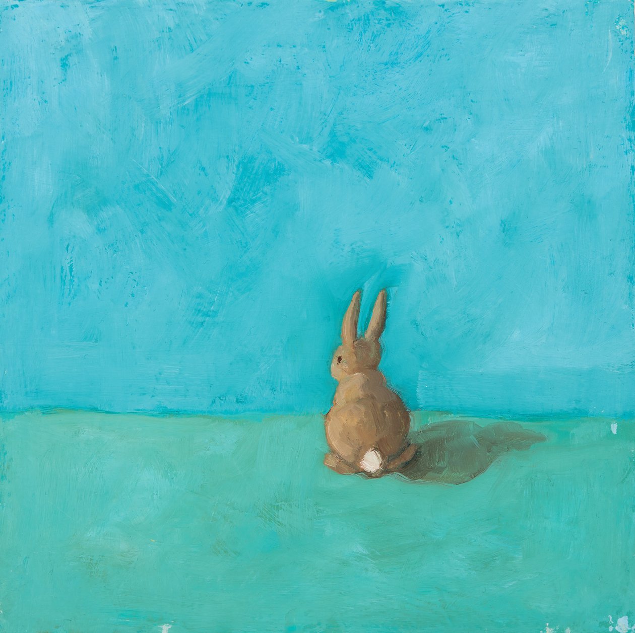 Little Bun, 2018 (olaj, tábla) alkotó: Genevieve French