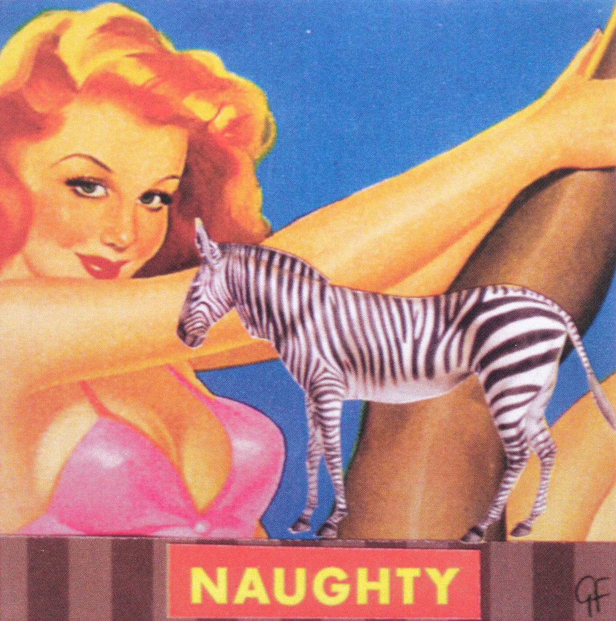 Naughty (kollázs) alkotó: Genevieve French