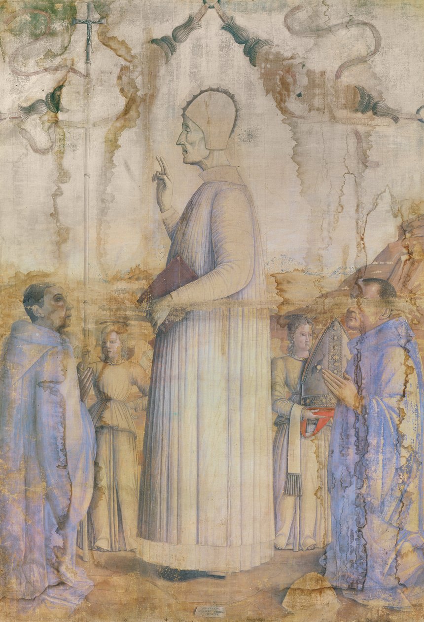 Giustiniani Szent Lőrinc (1381-1455), 1465 alkotó: Gentile Bellini