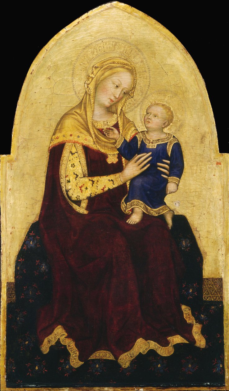 Madonna alkotó: Gentile da Fabriano