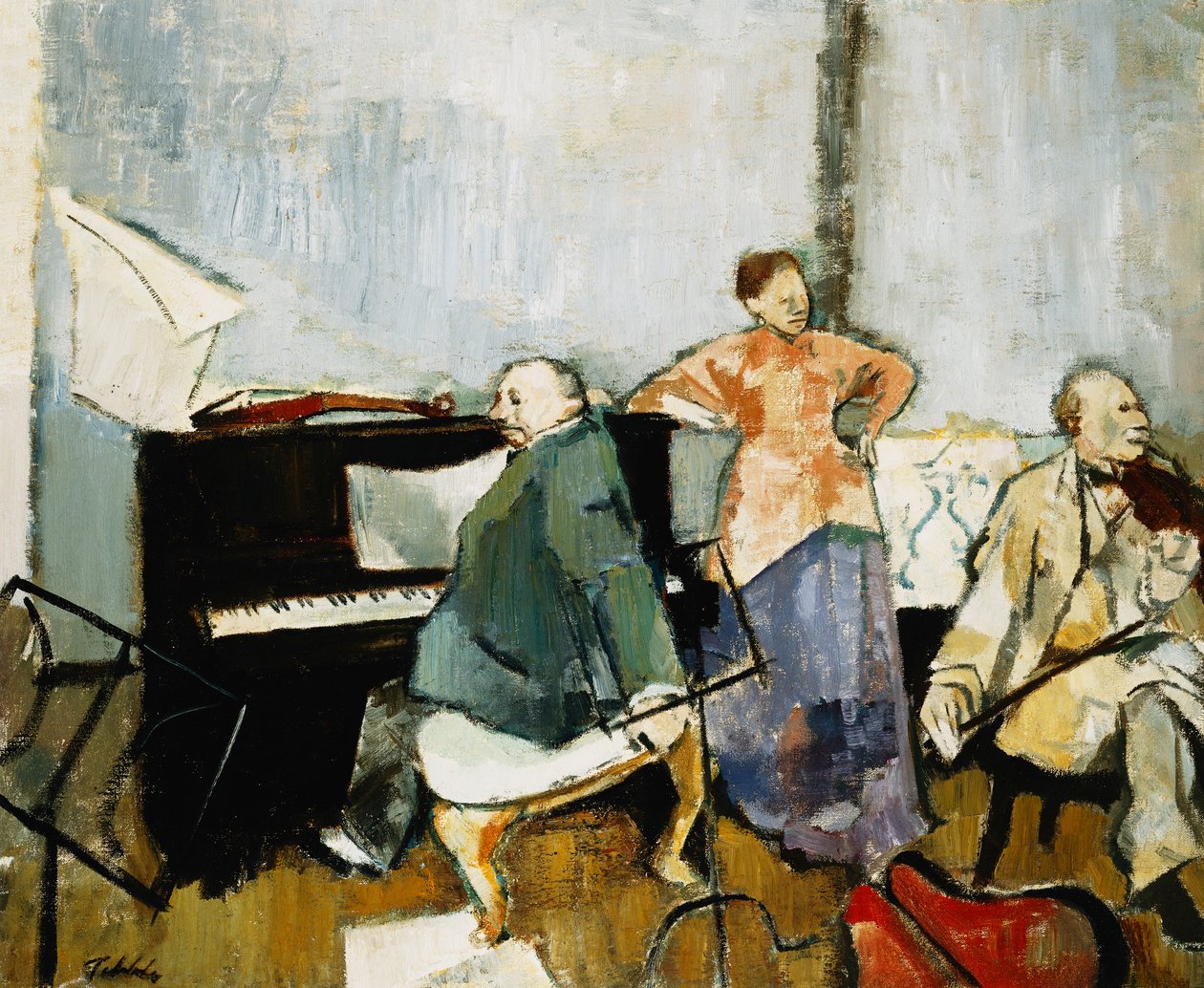 A zenekar alkotó: Geoffrey Tibble
