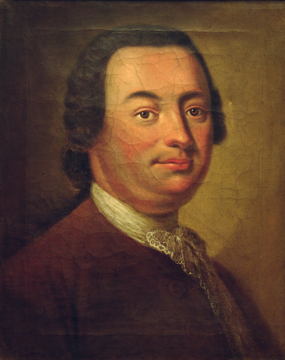 Férfi portré, 1774 alkotó: Georg David Matthieu