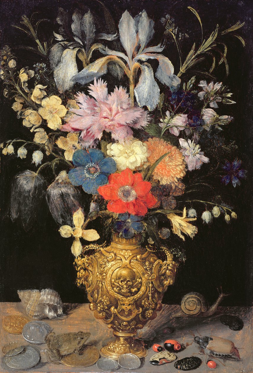 Csendélet virágokkal, 1604 körül alkotó: Georg Flegel
