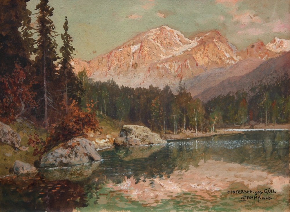 Hintersee kontra Goll alkotó: Georg Janny