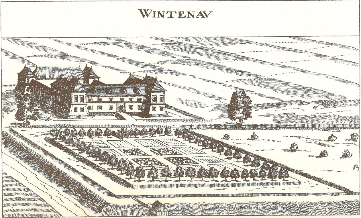 A Stájerországi Hercegség topográfiája - 479 Windenau bei Marburg alkotó: Georg Matthaus Vischer
