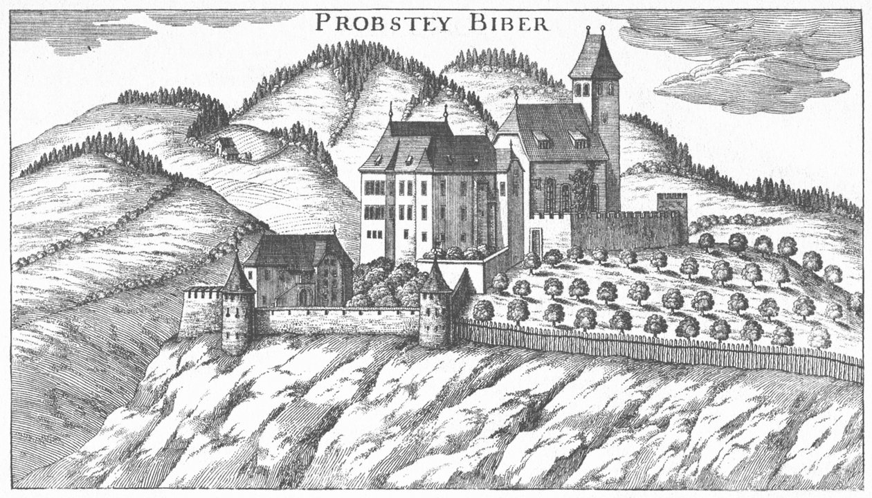 Piber vár alkotó: Georg Matthaus Vischer