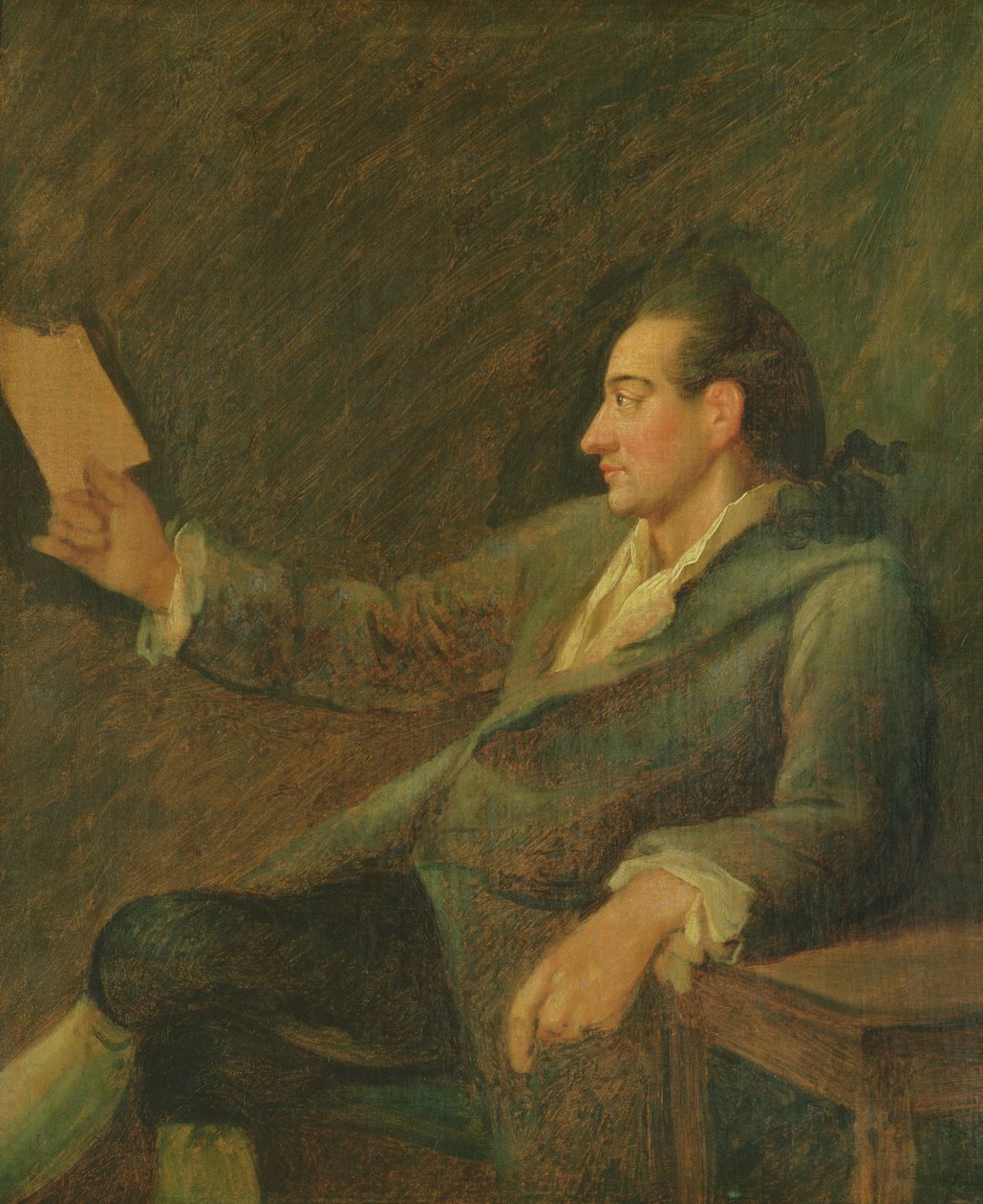 Johann Wolfgang von Goethe, 1775 alkotó: Georg Melchior Kraus